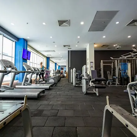 7th Floor Cozy With Parking, Pool, Fitness * Skopje