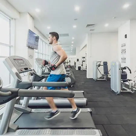 7th Floor Cozy With Parking, Pool, Fitness * Skopje